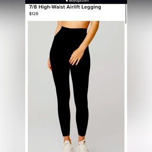 Alo 7/8 High-Waist Airlift Legging Size XS